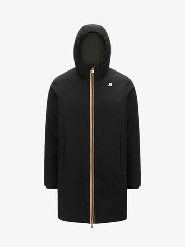 K-WAY Giubbotto Jacob Reversible K6128WW uomo nero