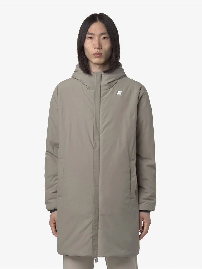 K-WAY giubbotto jacob st warm double uomo verde