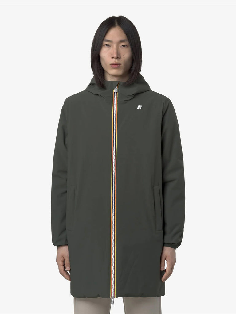 K-WAY giubbotto jacob st warm double uomo verde