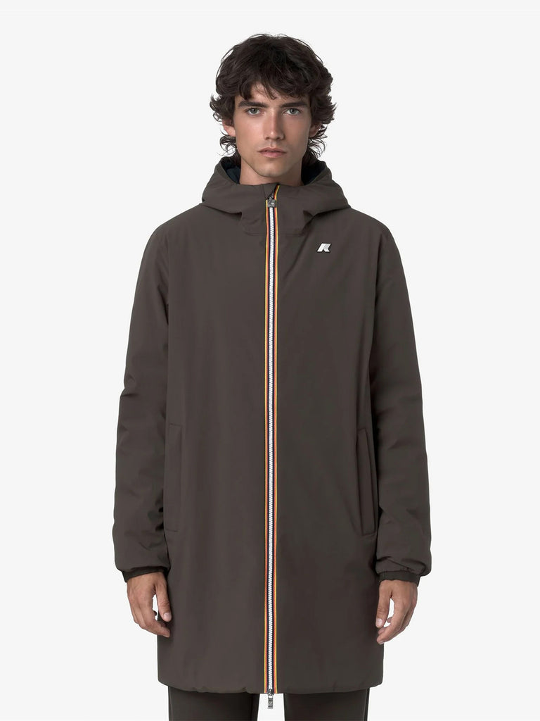 K-WAY giubbotto jacob st warm double uomo verde