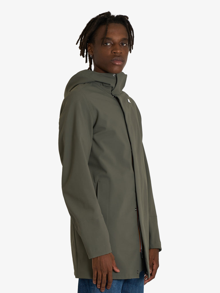 K-WAY giubbotto marlyn bonded uomo verde