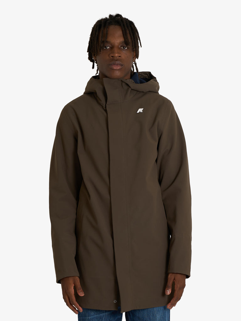K-WAY giubbotto marlyn bonded uomo verde