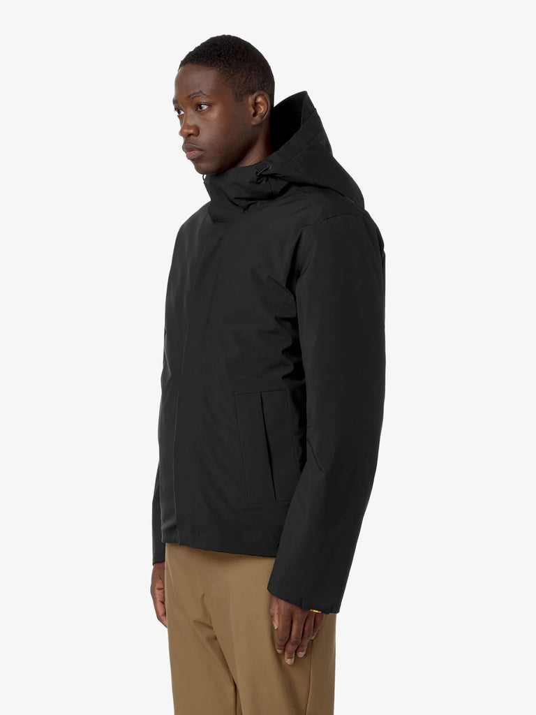 K-WAY Giubbotto Jacken Bonded Padded K7132BW uomo nero