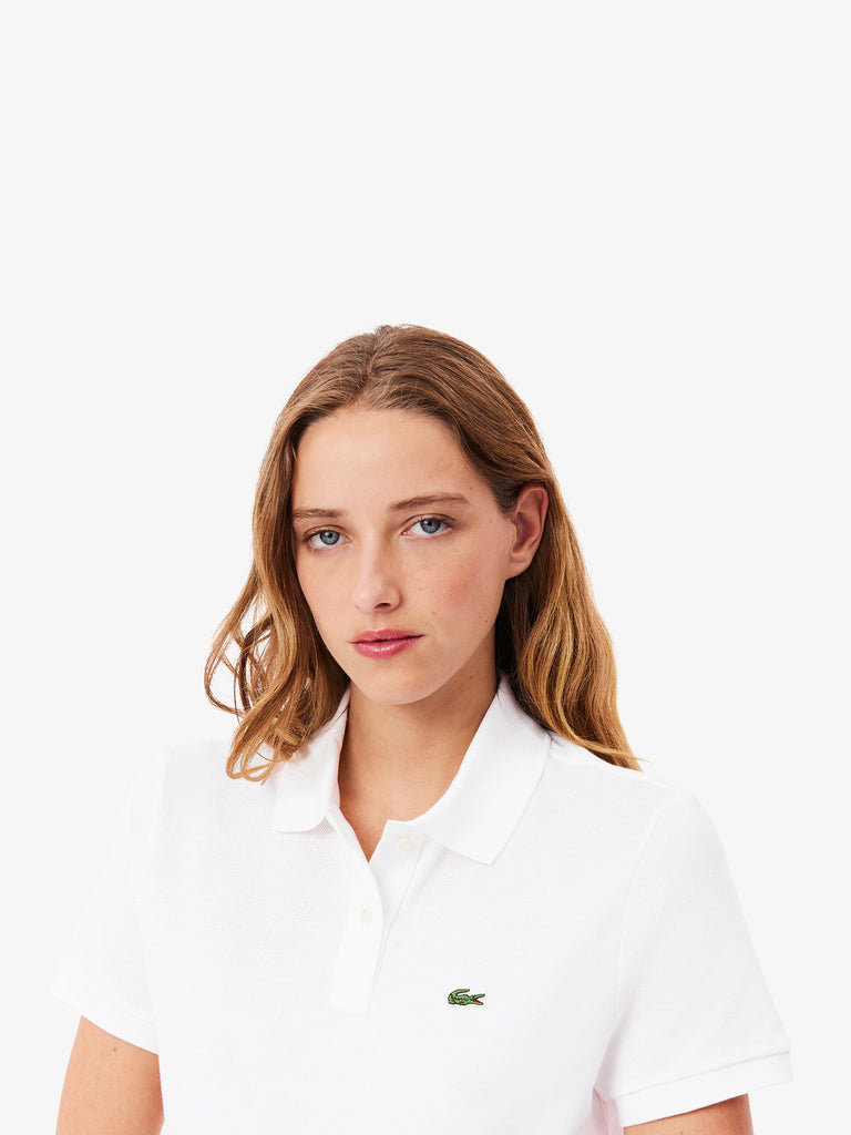 LACOSTE Polo MAGLIETTA M/C PF7839 Donna Bianco