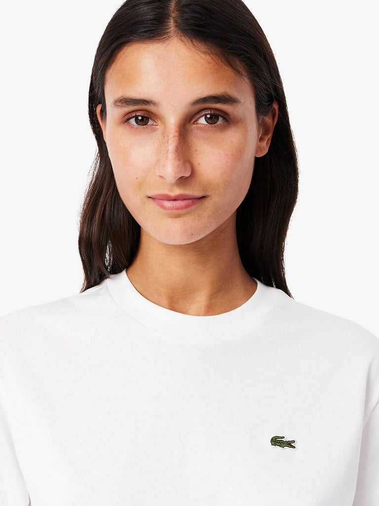LACOSTE T-shirt T-SHIRT TF7215 Donna Bianco