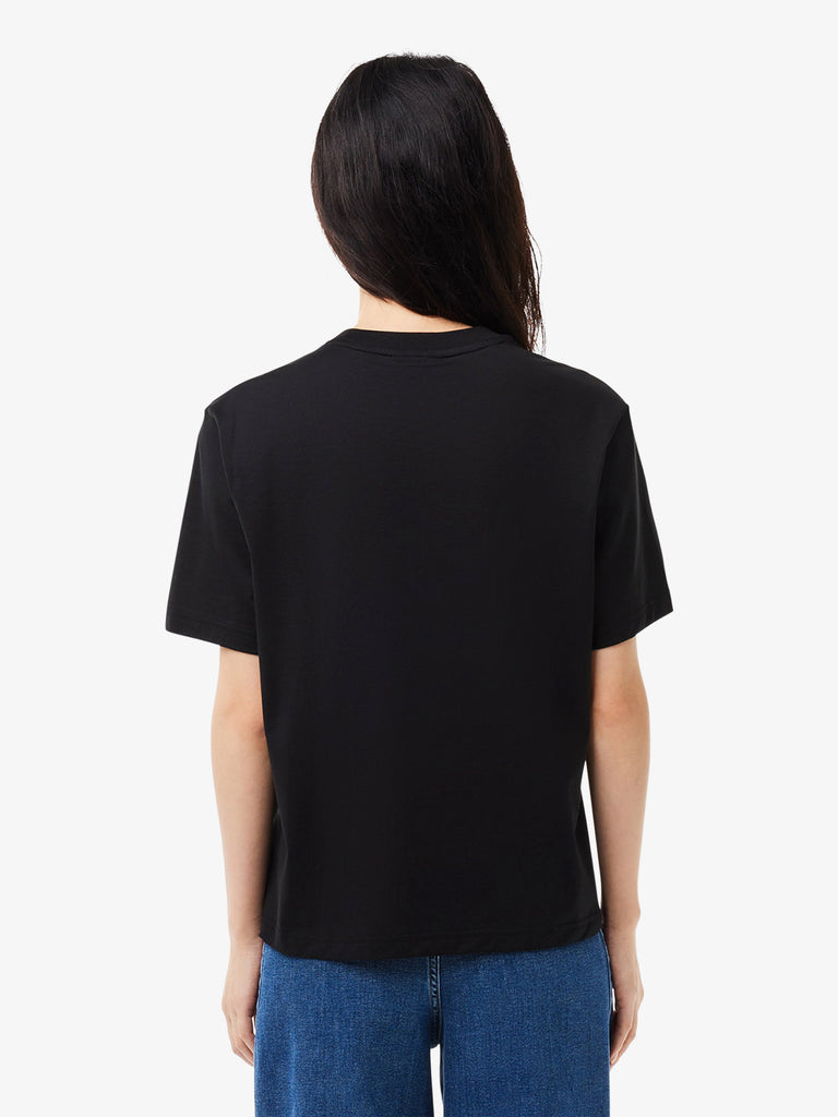 LACOSTE T-shirt TF7215 Donna Nero
