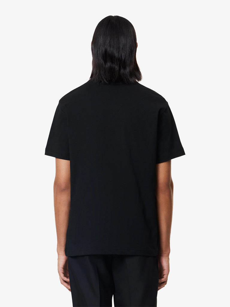 LACOSTE T-shirt in jersey TH7318 uomo cotone nero