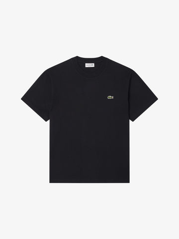 LACOSTE T-shirt in jersey TH7318 uomo cotone nero