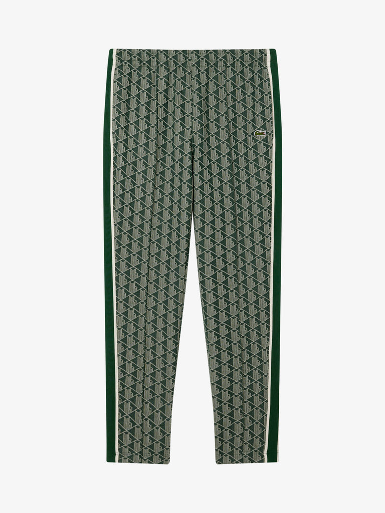 LACOSTE joggers con monogramma paris uomo verde