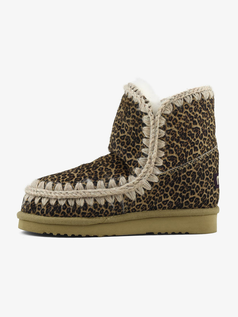 MOU stivaletti donna eskimo 18 ponyskin FW101001D pelle beige