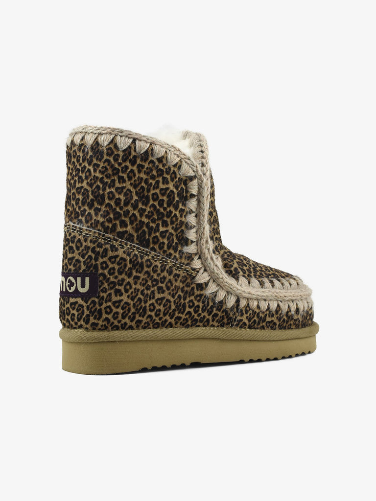 MOU stivaletti donna eskimo 18 ponyskin FW101001D pelle beige