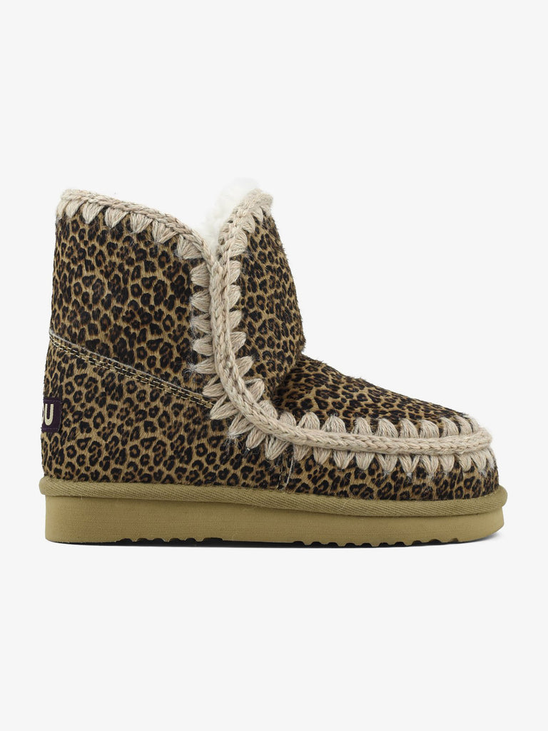 MOU stivaletti donna eskimo 18 ponyskin FW101001D pelle beige