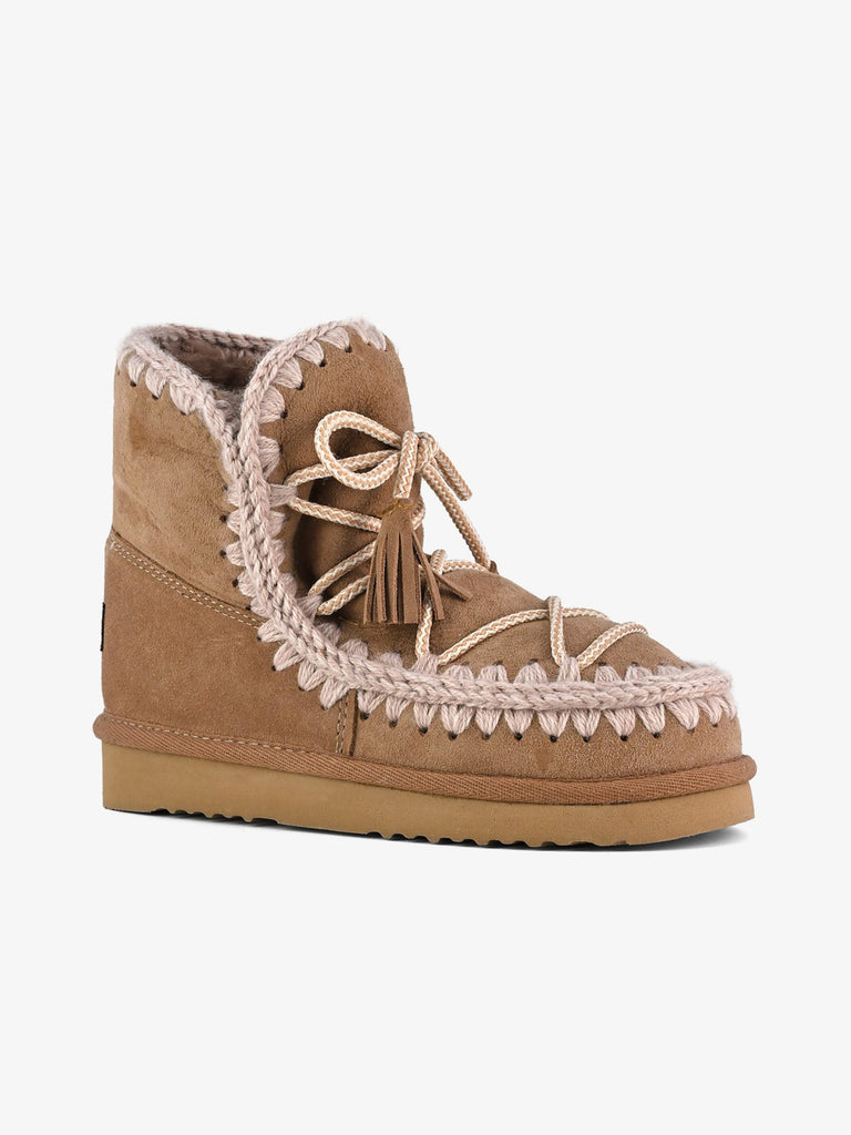 MOU Stivaletti Eskimo scoubidoo pizzo FW101124A donna pelle rosa