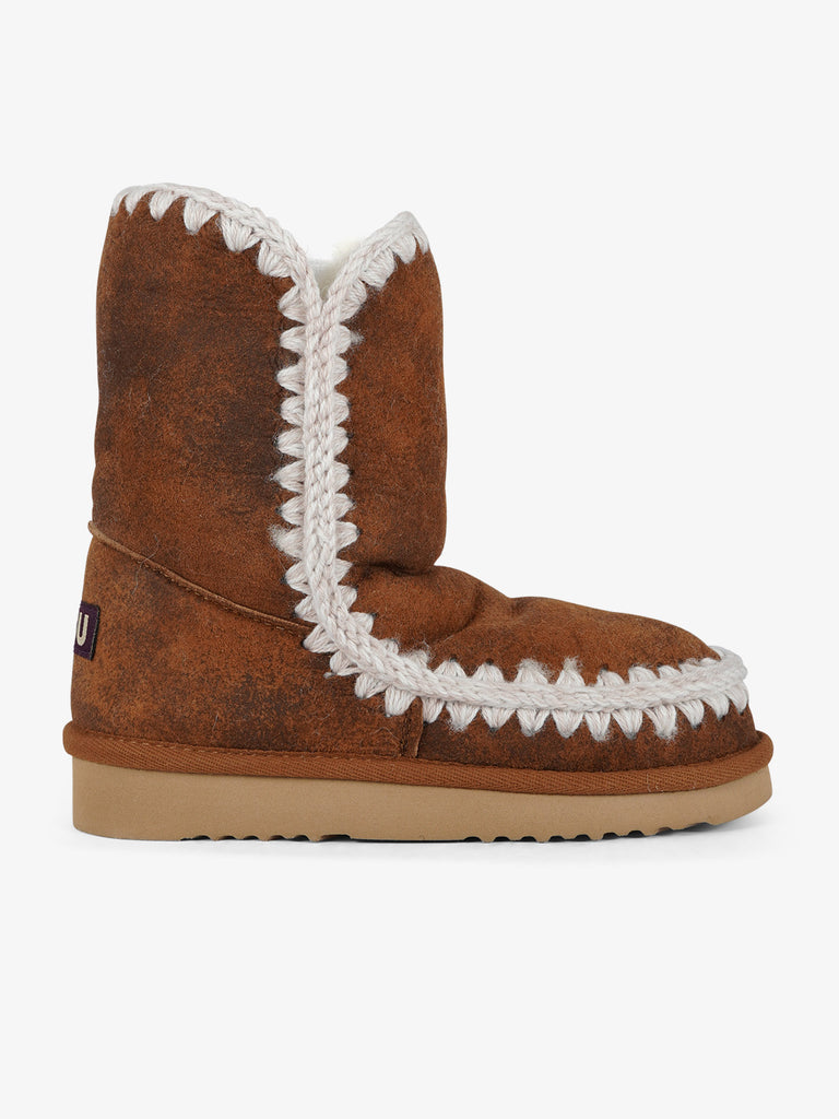 MOU Stivaletti Eskimo 24 vintage sheepskin donna marrone