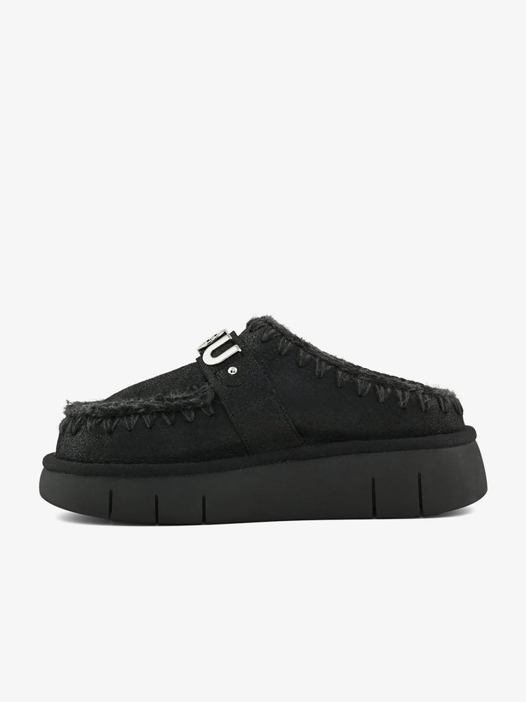 MOU sabot donna bounce clog special FW531001B pelle nero