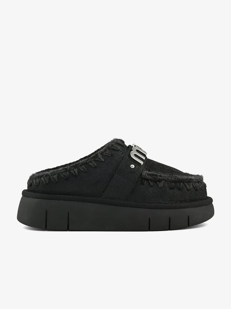 MOU sabot donna bounce clog special FW531001B pelle nero