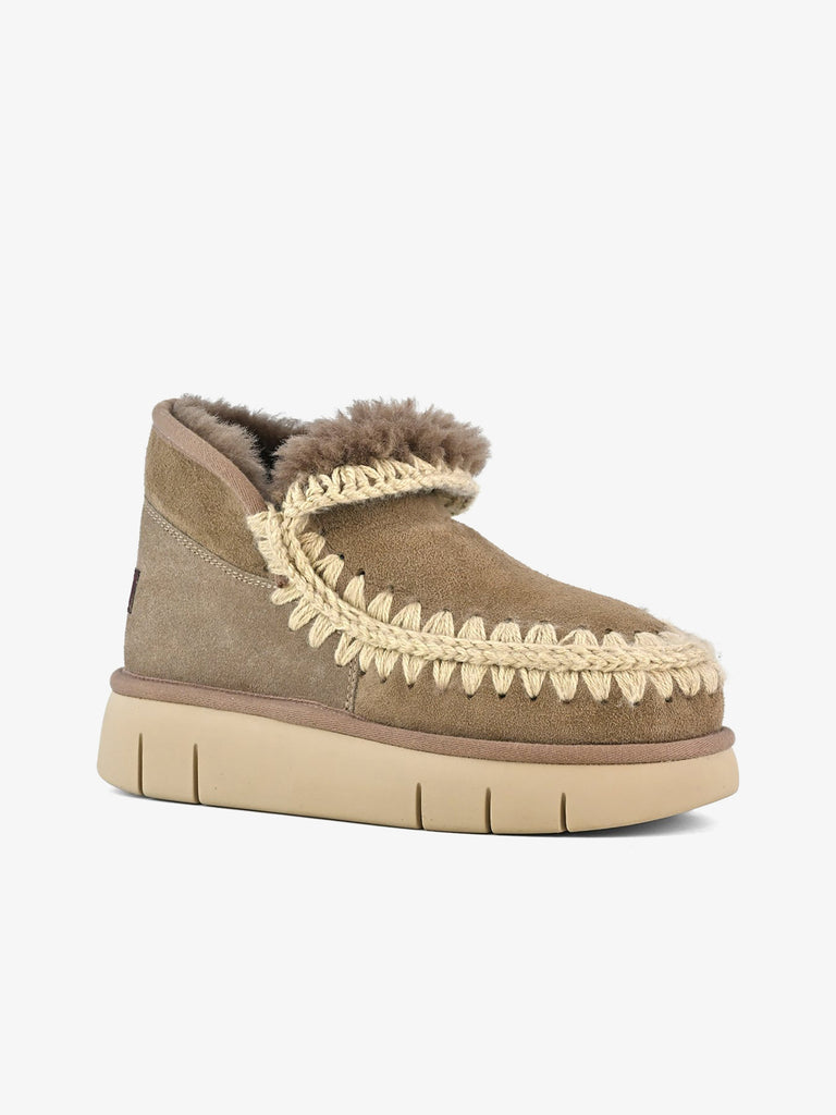 MOU Stivaletti Eskimo Bounce sneaker FW531009A donna pelle beige