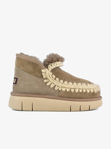 MOU Stivaletti Eskimo Bounce sneaker FW531009A donna pelle beige