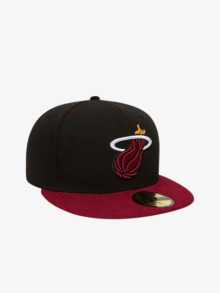 NEW ERA Cappello 59Fifty NBA Miami Heat 10861622 nero