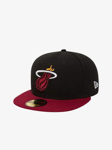 NEW ERA Cappello 59Fifty NBA Miami Heat 10861622 nero