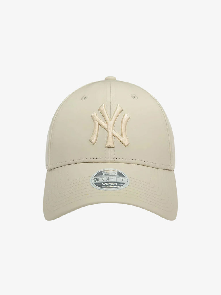 NEW ERA Cappello 9FORTY Regolabile New York Yankees Ecopelle 60364299 donna beige