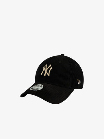 NEW ERA Cappello 9FORTY New York Yankees Cord 60565251 donna cotone nero