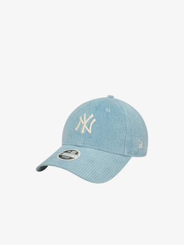 NEW ERA Cappello 9FORTY New York Yankees Cord 60565255 donna cotone azzurro