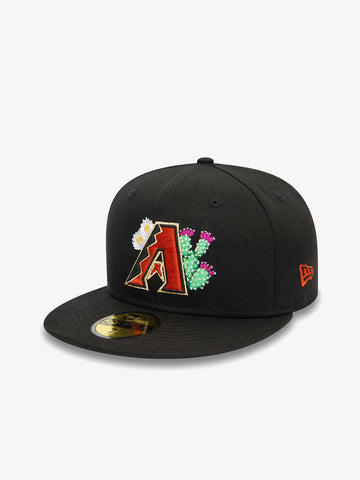 NEW ERA Cappello 59FIFTY Arizona Diamondbacks MLB Icon 60565387 cotone nero