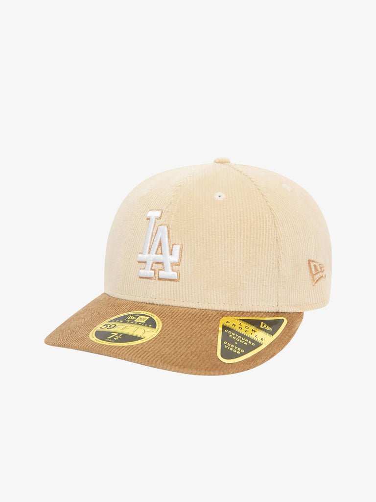 NEW ERA Cappello 59FIFTY LA Dodgers Cord 60565388 uomo cotone verde