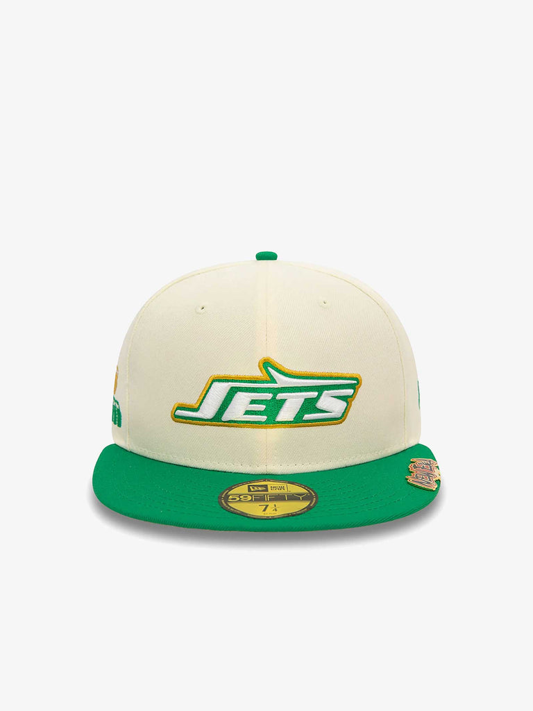 NEW ERA Cappello 59FIFTY New York Jets NFL Pin Pack 60565550 uomo bianco