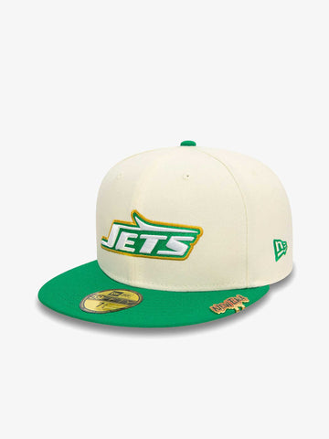 NEW ERA Cappello 59FIFTY New York Jets NFL Pin Pack 60565550 uomo bianco