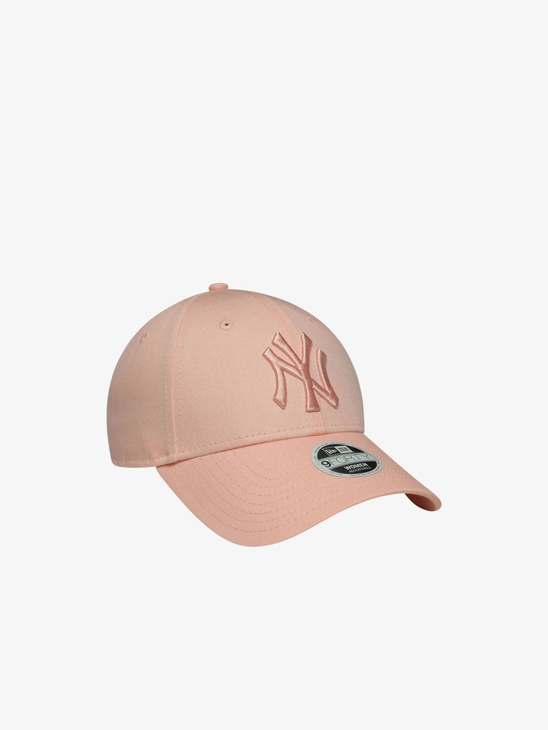 NEW ERA cappello donna 9forty new york yankees mlb league essential cotone rosa