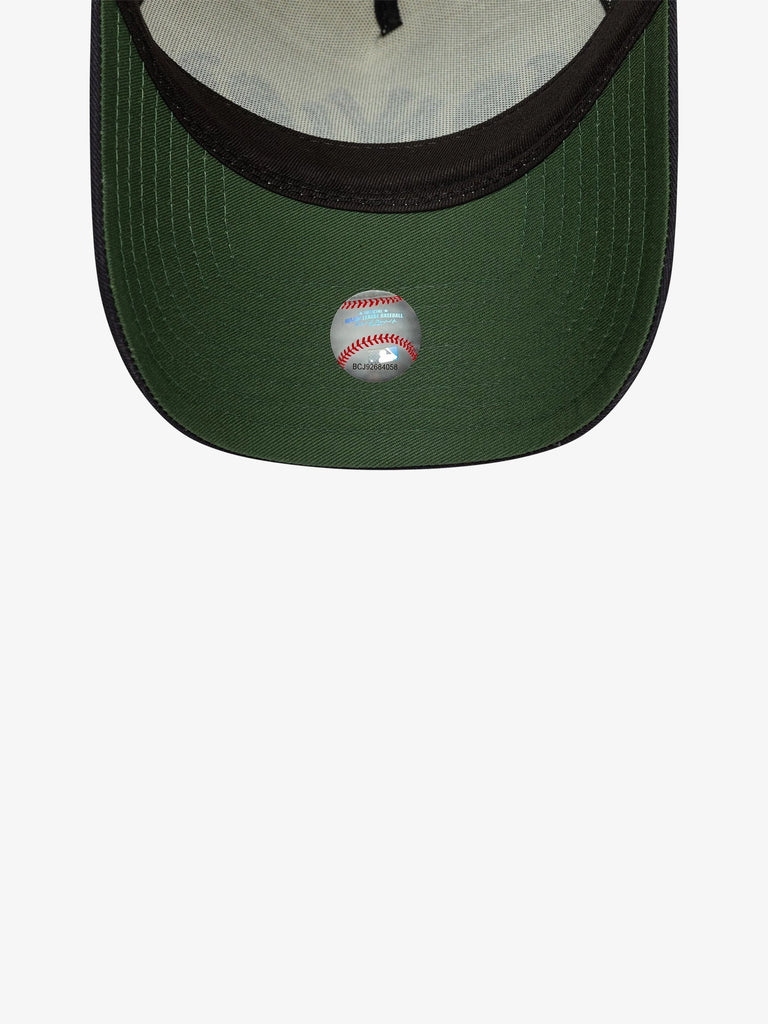 NEW ERA cappello uomo 9forty e-frame new york yankees mlb paisley cotone bianco