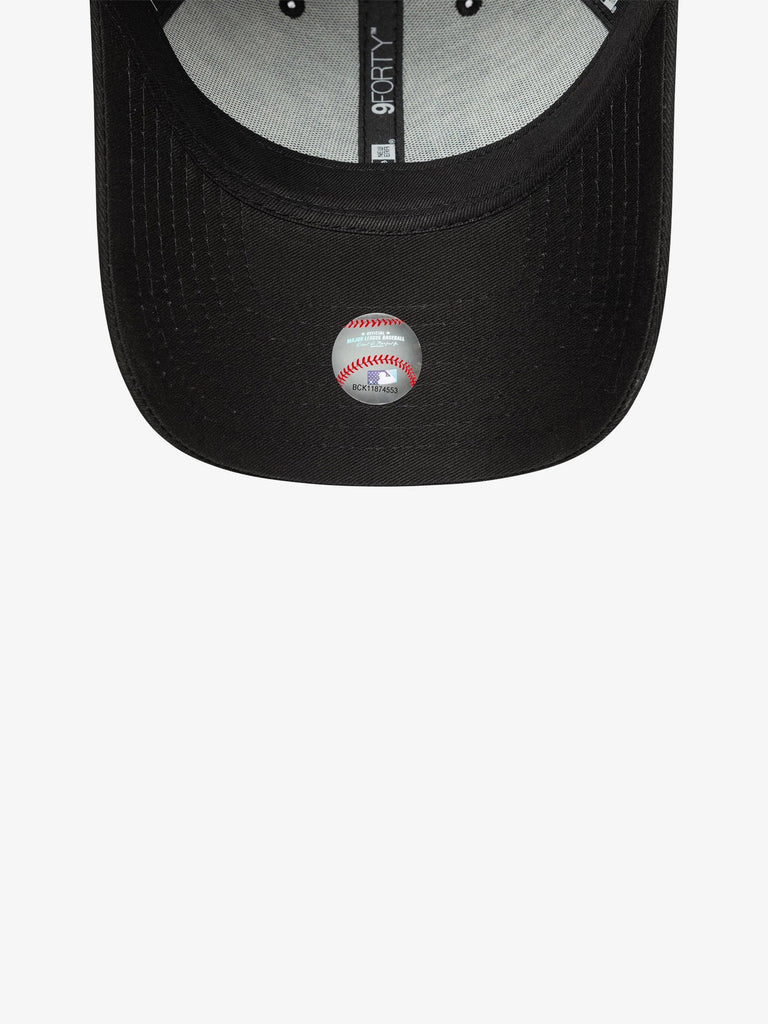 NEW ERA cappello uomo 9forty new york yankees mlb icon cotone nero