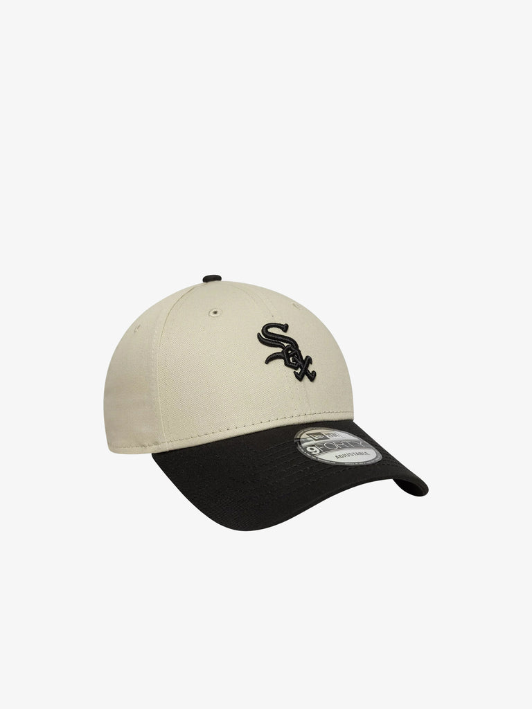 NEW ERA cappello uomo 9forty chicago white sox mlb league essential cotone beige