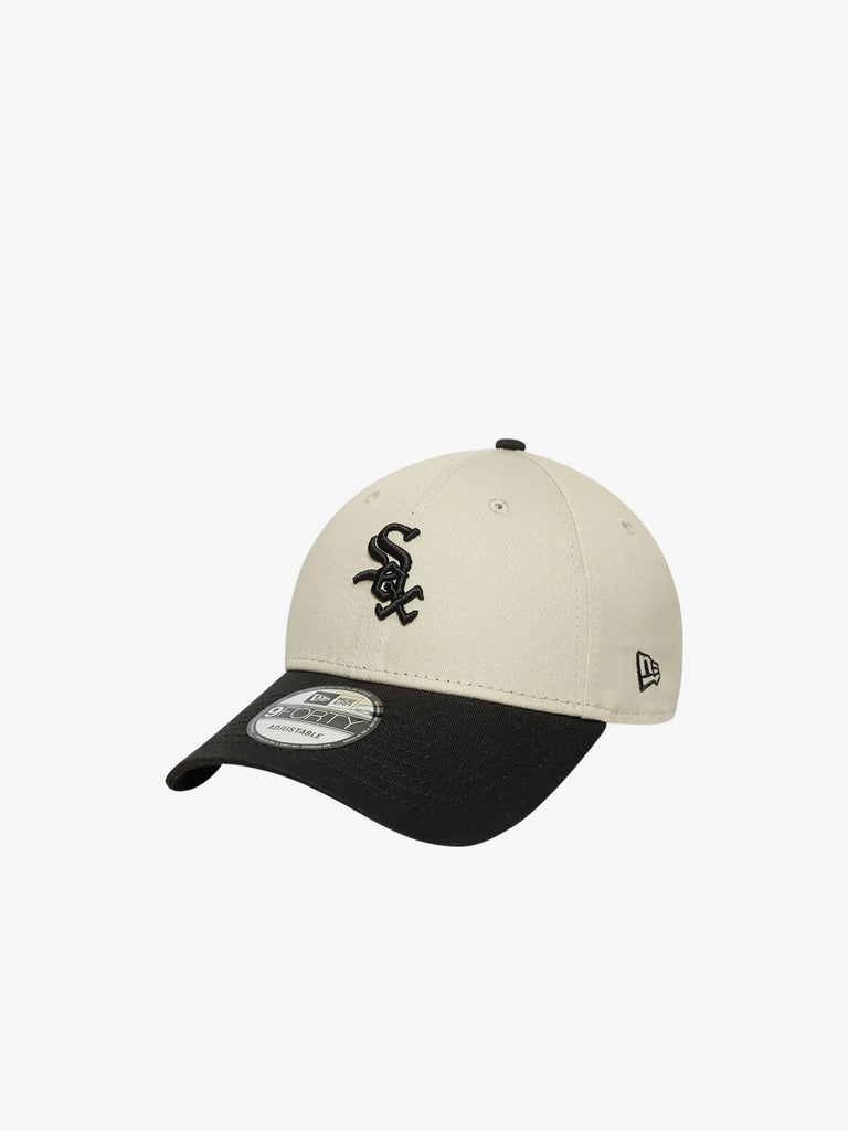 NEW ERA cappello uomo 9forty chicago white sox mlb league essential cotone beige