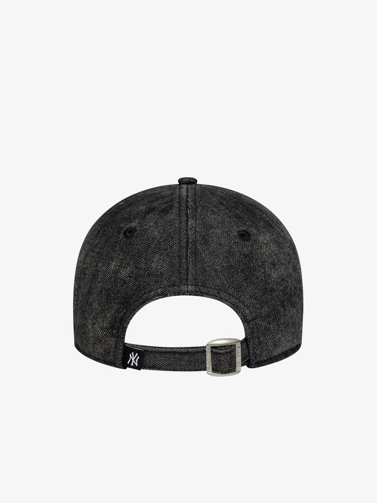 NEW ERA cappello donna 9twenty new york yankees mlb stone denim cotone nero