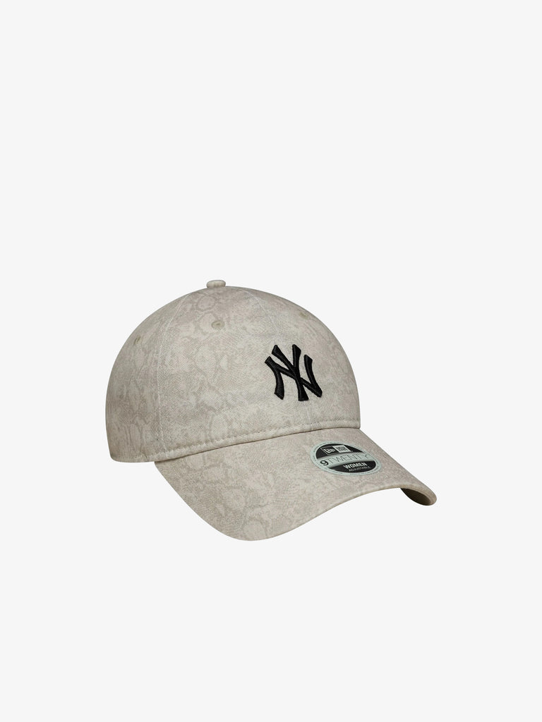 NEW ERA cappello donna 9twenty new york yankees mlb animal cotone beige