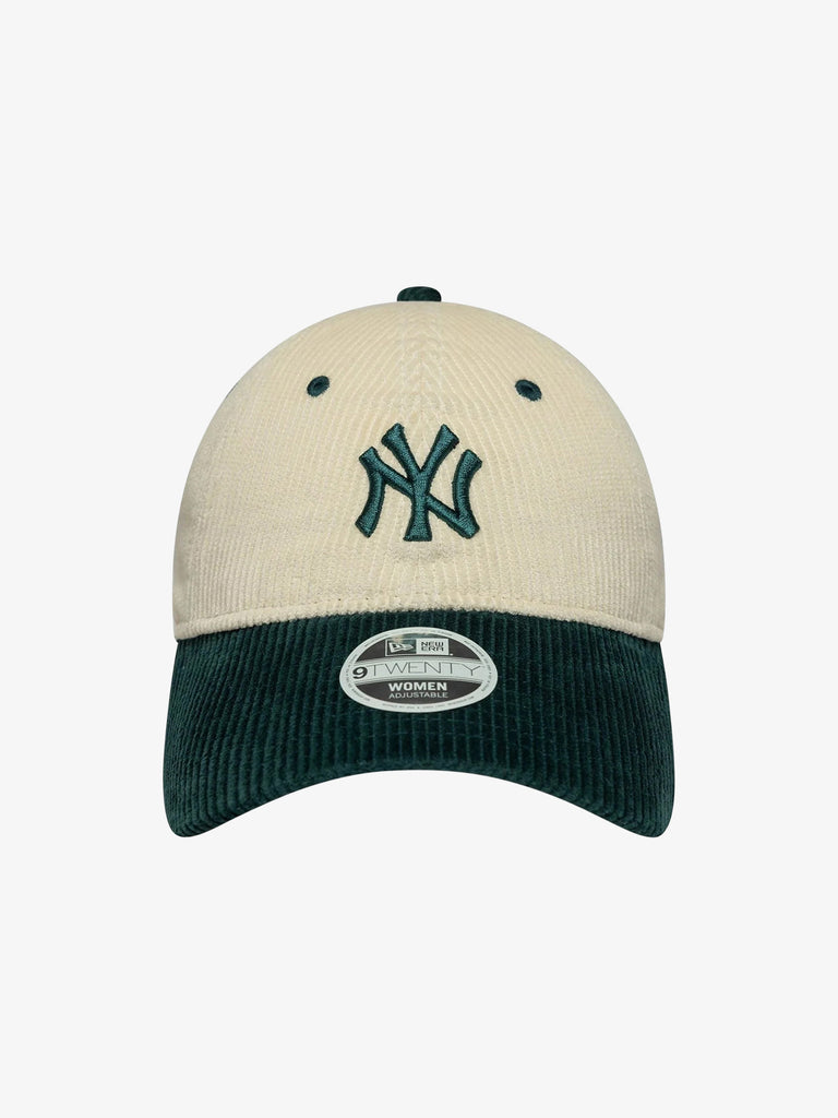 NEW ERA cappello donna 9twenty new york yankees block cord cotone beige