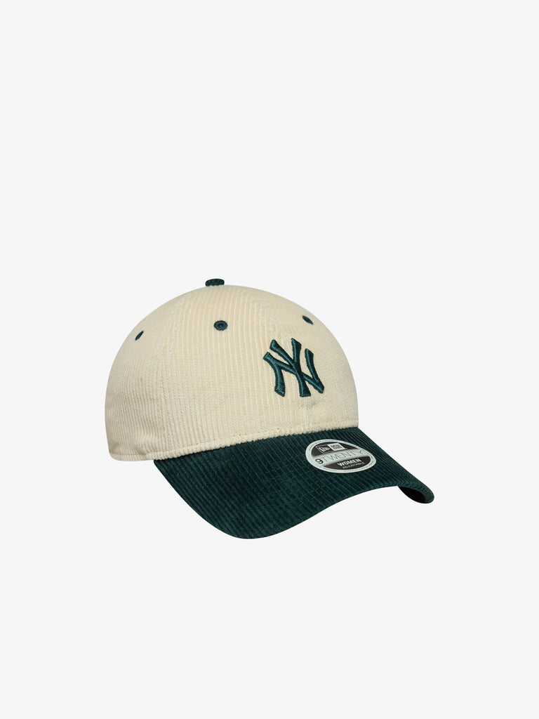 NEW ERA cappello donna 9twenty new york yankees block cord cotone beige