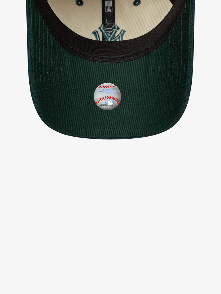 NEW ERA cappello donna 9twenty new york yankees block cord cotone beige