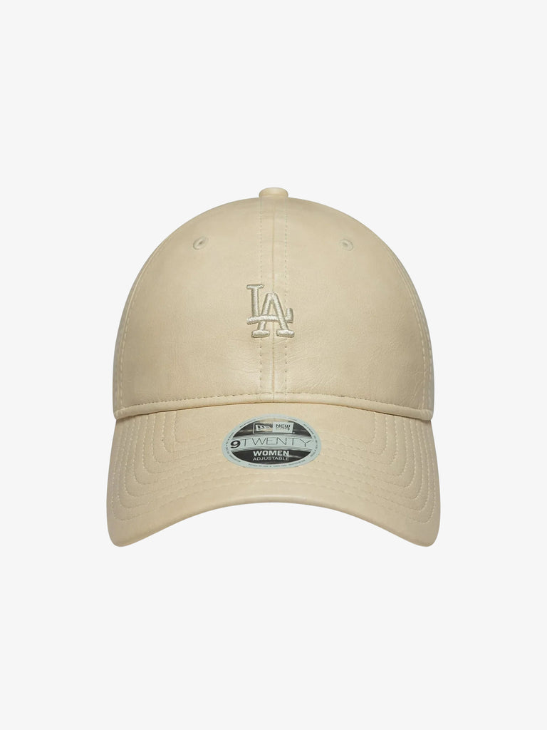 NEW ERA cappello donna 9twenty la dodgers womens mlb tonal pu beige