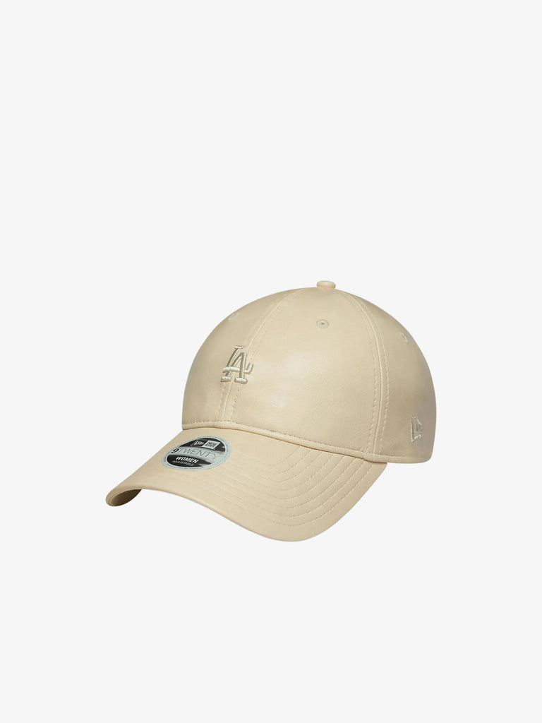 NEW ERA cappello donna 9twenty la dodgers womens mlb tonal pu beige