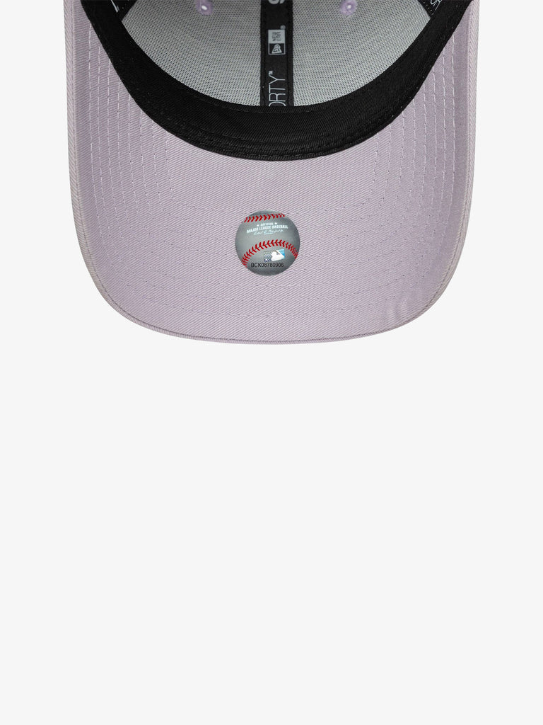 NEW ERA cappello donna 9forty la dodgers mlb league essential cotone viola