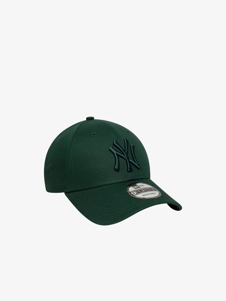 NEW ERA cappello uomo 9forty new york yankees mlb league essential cotone verde