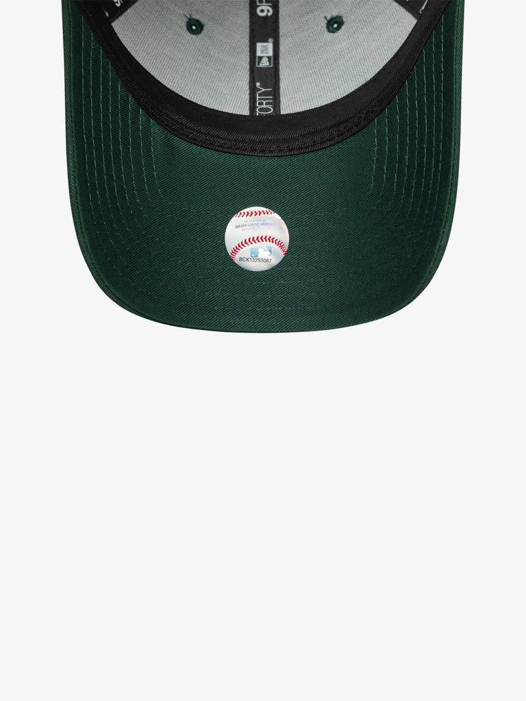 NEW ERA cappello uomo 9forty new york yankees mlb league essential cotone verde