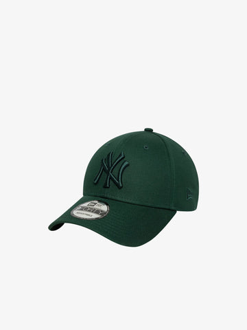 NEW ERA cappello uomo 9forty new york yankees mlb league essential cotone verde