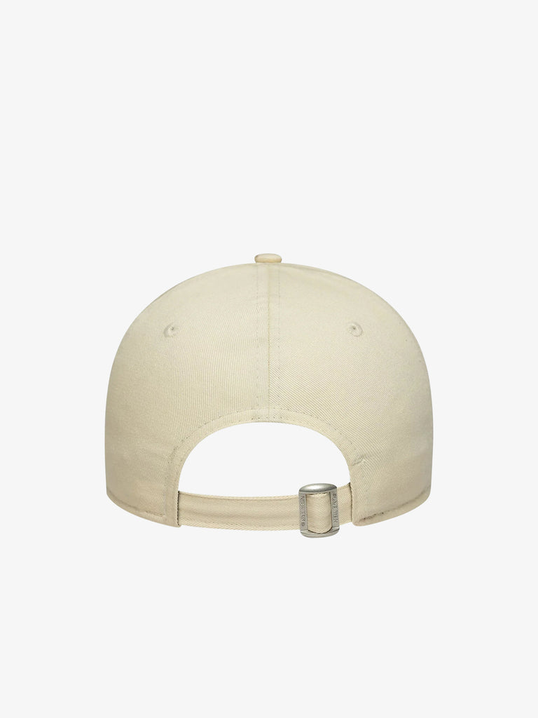 NEW ERA cappello donna 9forty new york yankees mlb metallic logo cotone beige