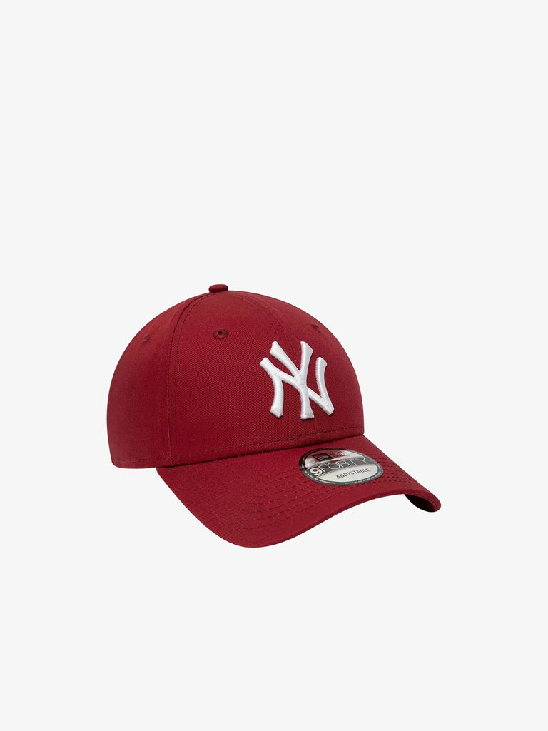 NEW ERA cappello uomo 9forty regolabile new york yankees essential cotone rosso