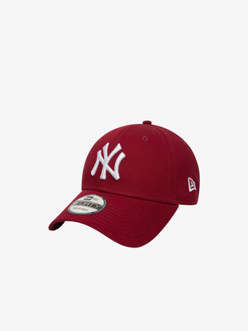 NEW ERA cappello uomo 9forty regolabile new york yankees essential cotone rosso